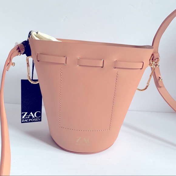 ZAC Zac Posen Handbags - ❌SOLD❌Zac Posen Belay Mini Drawstring Leather Buck